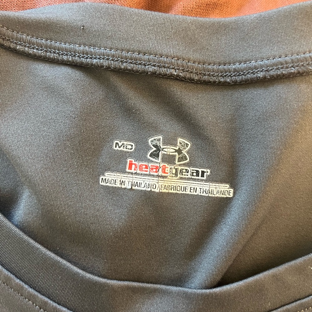 Under Armour Charcoal HeatGear Top